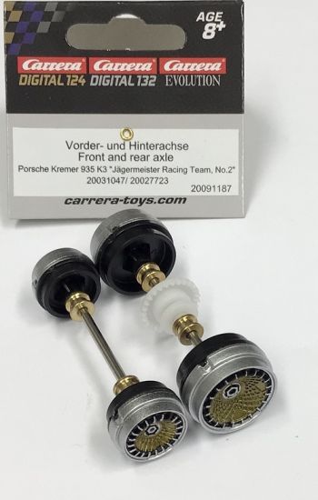 Carrera 1/32, Achsset für Porsche Kremer 935 K3, 91187